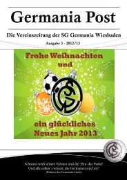 Germania Post - SG Germania Wiesbaden