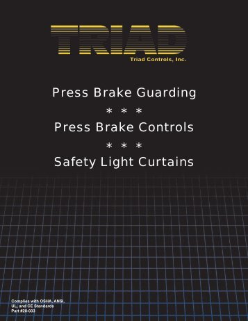 Triad Controls Complete Catalog - Triad Controls, Inc.