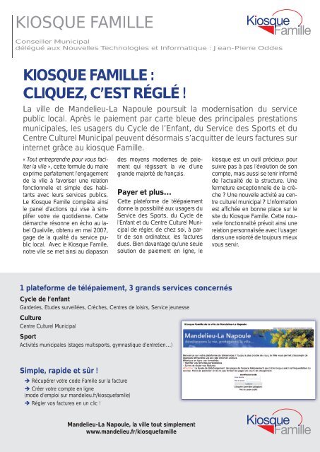 Magazine - Mandelieu La Napoule