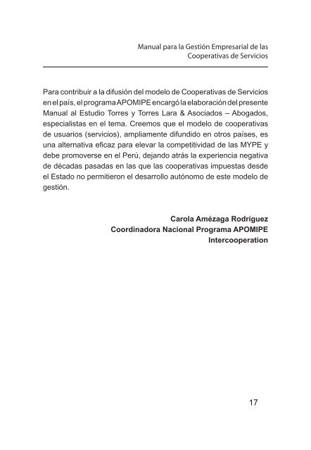 Manual para la Gestión Empresarial de las ... - CRECEmype