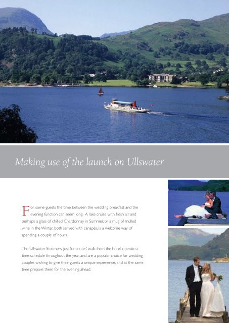 Wedding Brochure - Lake District Hotels