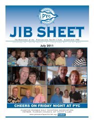 CHEERS ON FRIDAY NIGHT AT PYC - Pensacola Yacht Club
