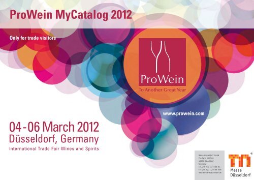 Look up all product information to this product - ProWein