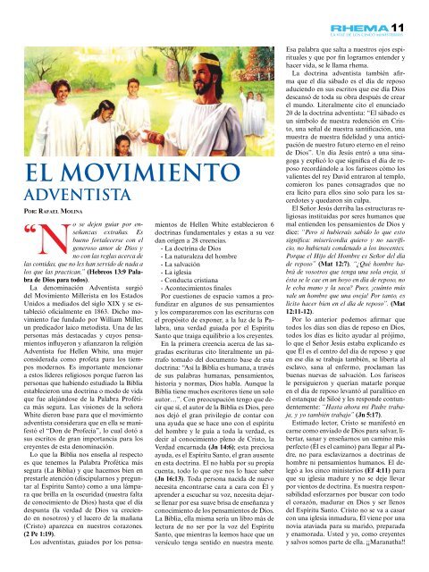 Revista Rhema Mayo 2013 - Radio Bethel