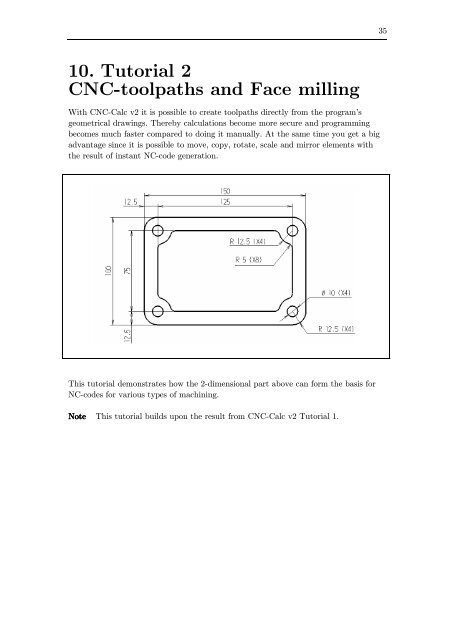 CIMCO CNC-Calc v2.5 User Guide