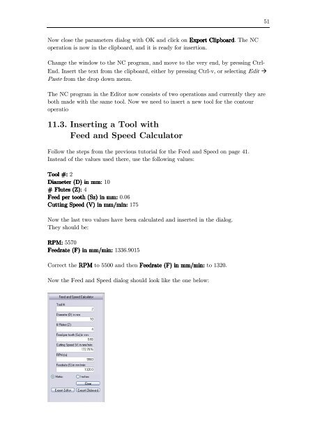 CIMCO CNC-Calc v2.5 User Guide