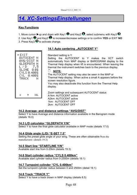 XC-Trainer Manual as pdf-file - Aircotec