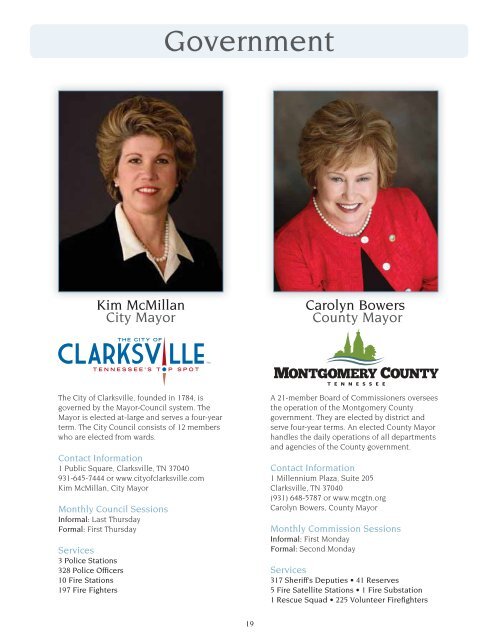 Community Guide and Directory - Clarksville Area Chamber of ...