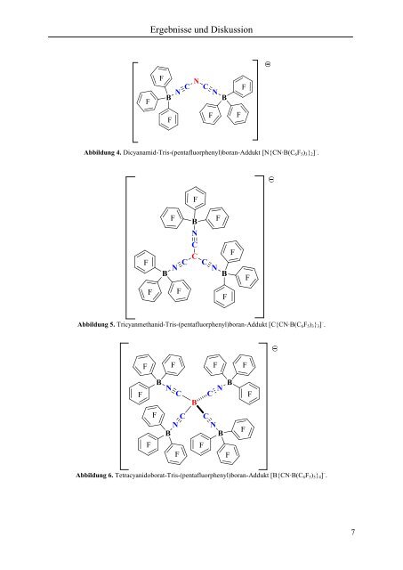 Synthese und Charakterisierung neuer schwach koordinierender ...