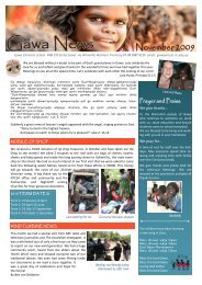 November 2009 - Gawa Christian School Website