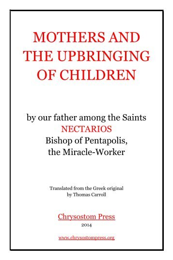 St.-Nectarios----Mothers-and-the-Upbringing-of-Children_1