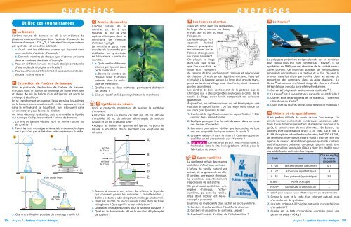 Synthèse d'espèces chimiques - Hachette