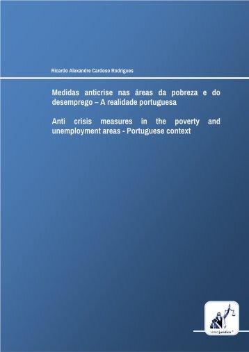 Medidas anticrise nas áreas da pobreza e do desemprego – A ...