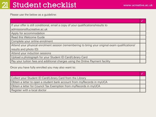 Guide: BA (Hons) Creative Arts for Theatre & Film - UCA Community ...