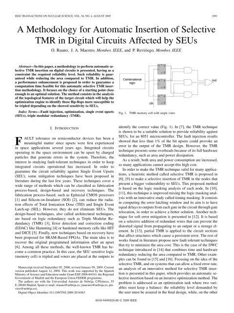 A Methodology for Automatic Insertion of Selective ... - IEEE Xplore