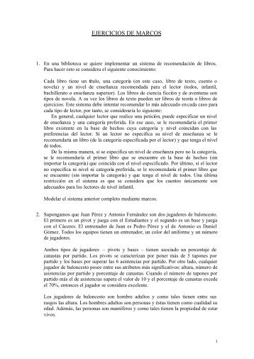 EJERCICIOS DE MARCOS