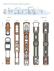 Island Princess deck plans - bei Schiffs-Feeling