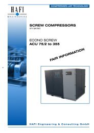 ECONO SCREW ACU 75/2 to 355 - Compressed Gas CZ, s.r.o.