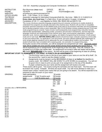 Syllabus - Antelope Valley College