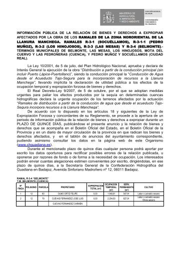 La Ley 10/2001, de 5 de julio, del Plan HidrolÃ³gico Nacional ...