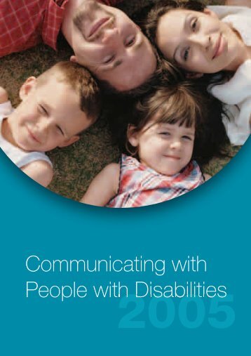 Communicating with people with disabilities - Novita Children's ...