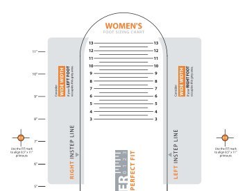 PSS Sizing Chart womens final