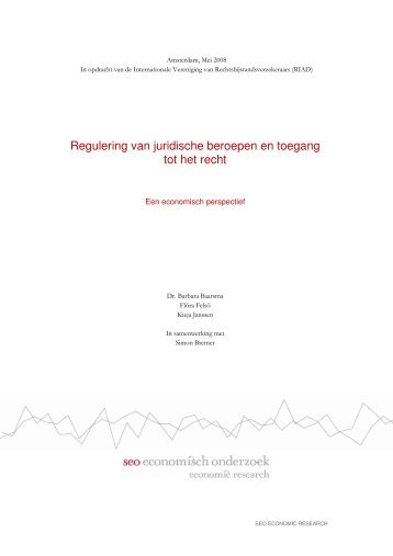 Regulering van juridische beroepen en toegang tot het recht