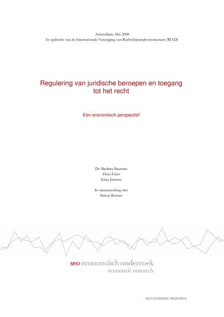 Regulering van juridische beroepen en toegang tot het recht