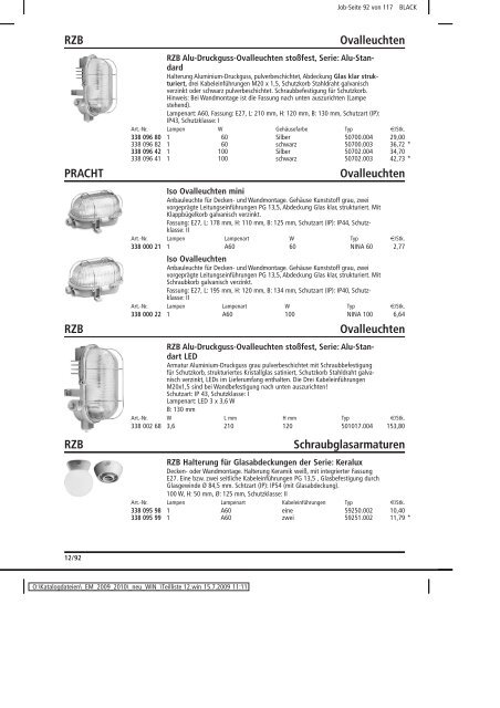 Elektromaterial 2009 - Teilliste 12 - Teilregister_KUG.win