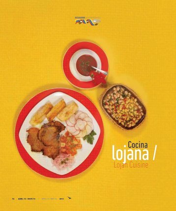 Ecuador GastronÃ³mico cocina lojana - Abordo.com.ec