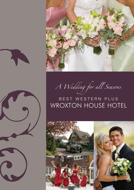 wedding brochure - Best Western Wroxton House Hotel