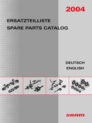 2004 SRAM Ersatzteilkatalog