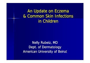 Common Skin Lesions in Infants