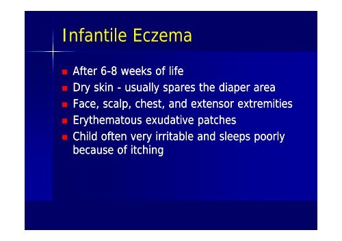 Common Skin Lesions in Infants