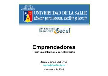 Emprendedores - Consejo Profesional de Administración de ...