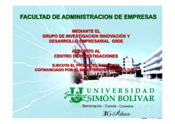 FACULTAD DE ADMINISTRACION DE EMPRESAS