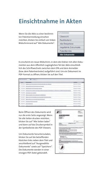 Europäisches Patentregister - Eine Einführung - EPO