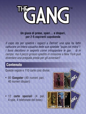 The Gang - regole