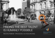 Recruitment Process Outsourcing - ManpowerGroup Solutions