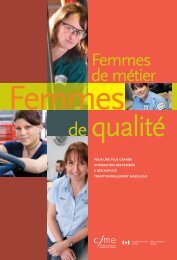 Femmes de mÃ©tier - Portail de l'Ordre des conseillers en ressources ...