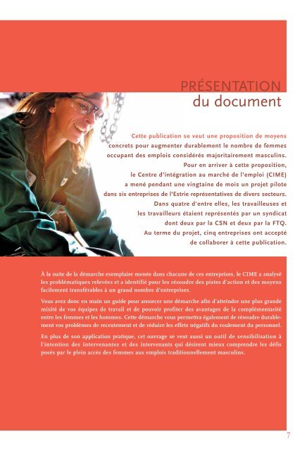 Femmes de mÃ©tier - Portail de l'Ordre des conseillers en ressources ...