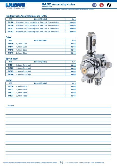 Industrie - Handwerk - Larius