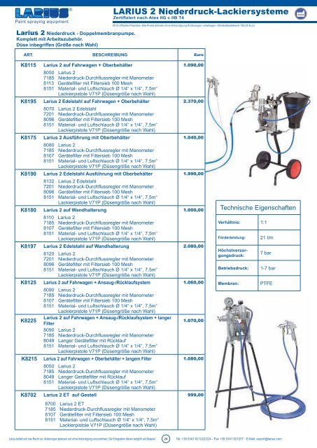 Industrie - Handwerk - Larius