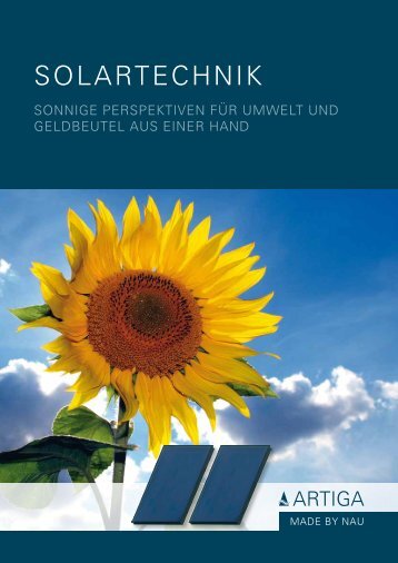 ARTIGA Solartechnik - Unionhaustechnik