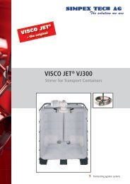 VISCO JETÂ® VJ300 - Simpex Tech AG