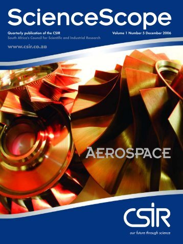 ScienceScope on Aerospace from - CSIR