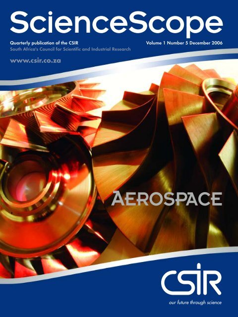 ScienceScope on Aerospace from - CSIR