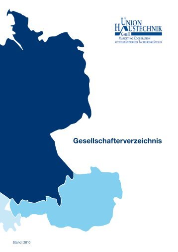 Gesellschafterverzeichnis - Unionhaustechnik