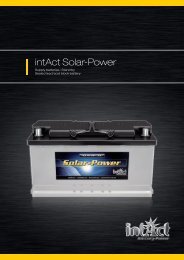 intAct Race-Power RP50, Autobatterie 12V 50Ah 450A