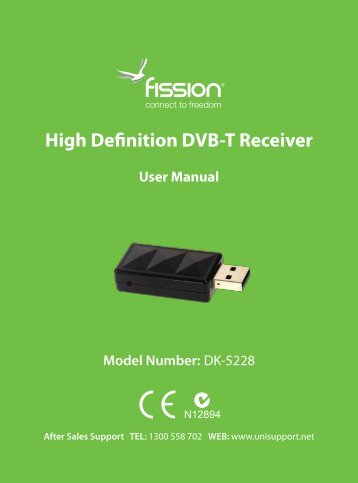 High Definition DVB-T Receiver - unisupport